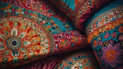 carpet of fabrics