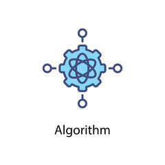 Algorithm vector icon