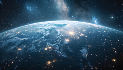 Obraz premium space background