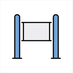 Volleyball Net vector icon