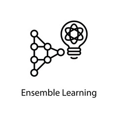 Ensemble Learning vector icon