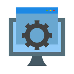 Software Development Flat Icon