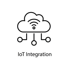 IoT Integration vector icon