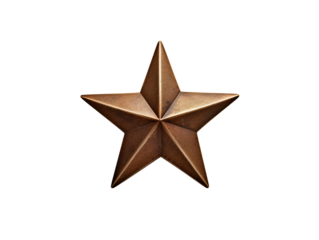 a star on a white background