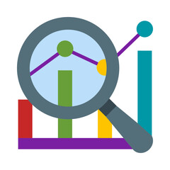 Market Research Flat Icon