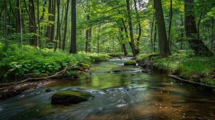 Obraz premium Earth covered in lush green foliage, symbolizing environmental consciousness and sustainability