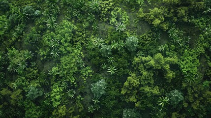 Earth covered in lush green foliage, symbolizing environmental consciousness and sustainability