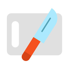 Chopping Board Flat Icon