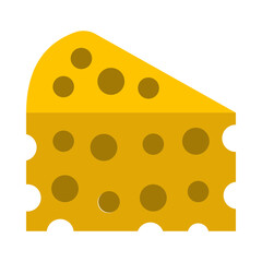 Cheese Flat Icon