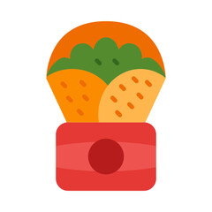 Kebab Flat Icon