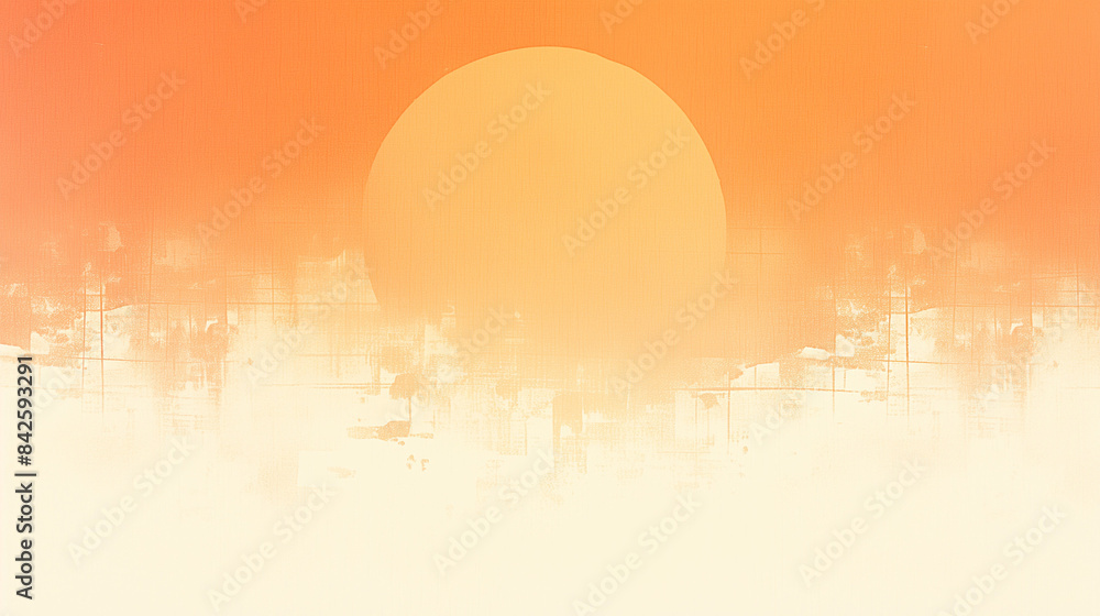 Poster abstract background with circle