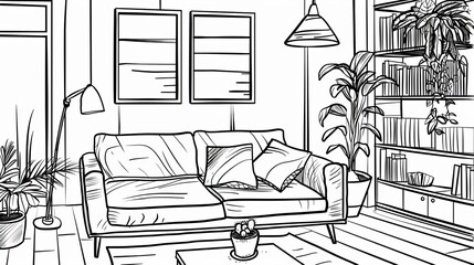 interior of a bedroom
