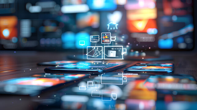 Mobile Marketing Strategies, mobile marketing strategies with an image showing marketers optimizing websites for mobile devices