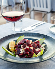 Seafood on the table