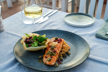 Seafood on the table