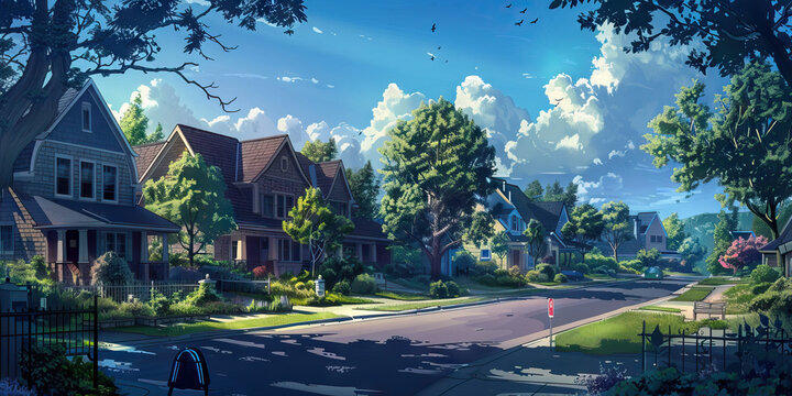 Suburban Secrets: Murder in the Neighborhood - In a quiet suburban town, a housewife is found dead, and the seemingly idyllic community