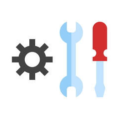 Maintenance Flat Icon