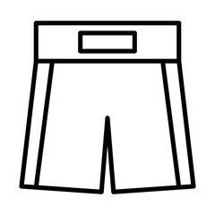Boxing short icon
