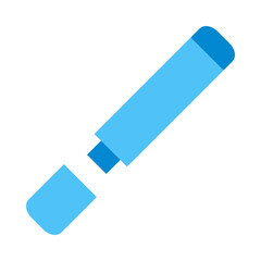 Electronic Cigar Flat Icon