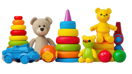 Obraz premium The most classic toys for young children.