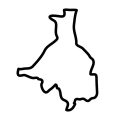 Upper Nile vector map