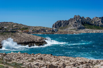 Littoral de méditerranée
