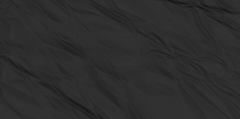 Black paper crumpled texture. Dark black textured crumpled black paper background. crumpled pattern texture.