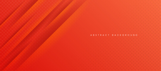 Abstract gradient orange background with diagonal lines and halftones.