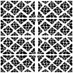 seamless pattern in black and white, pattern with drops in black, abstract vector art, texture in black on white, abstract graphic ornament, mosaic, ideal for fashion, textiles and paper design