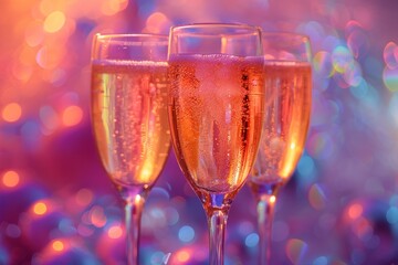 Sparkling Celebration with Champagne Flutes