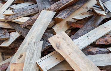 Wood waste and lumber trimmings