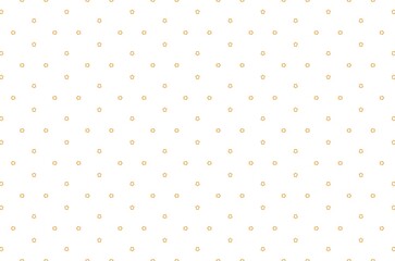 A white background with orange dots