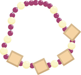 This beautiful bracelet features sparkling beads and delicate charms, adding a touch of elegance and sophistication to any outfit