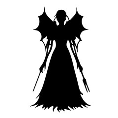 Halloween Witch Silhouette 