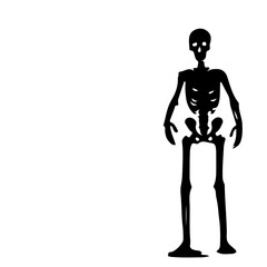 Obraz premium Halloween Skeleton bones