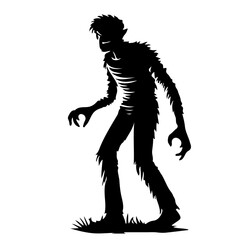 Sinister Halloween Horror Silhouette