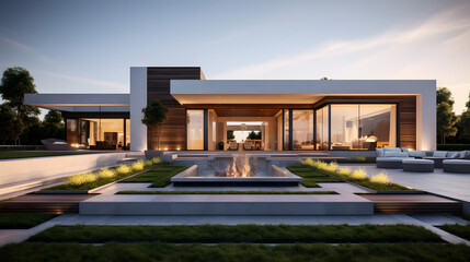 Luxurious Modern Villa with Pool