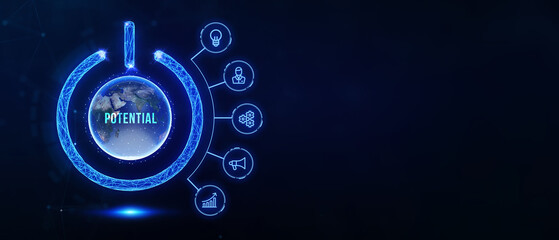 Coach motivate to personal development. Personal and career growth. Potential and motivation concepts. 3d illustration