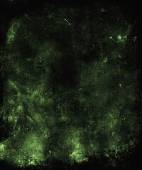 Dark green grunge Horror background, Scratched scary texture perfect for your design