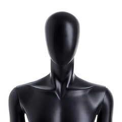 Black mannequin cut out