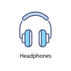 Headphones vector icon