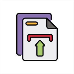 File Upload vector icon