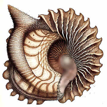 pattern, flower, design, illustration, shell, vector, art, nature, sea, shape, water, sun, animal, color, beauty, bird, decoration, floral, spiral, fossil, nautilus, isolated, seashell, snail, ammonit