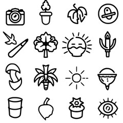 Rain icon, storm icon, weather icon, climate icon, business icon, communication icon, people icon, brainstorming icon, graph icon, direction icon, ideas icon, leadership icon, marketing icon,