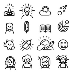 Rain icon, storm icon, weather icon, climate icon, business icon, communication icon, people icon, brainstorming icon, graph icon, direction icon, ideas icon, leadership icon, marketing icon,