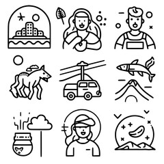 Rain icon, storm icon, weather icon, climate icon, business icon, communication icon, people icon, brainstorming icon, graph icon, direction icon, ideas icon, leadership icon, marketing icon, motivati