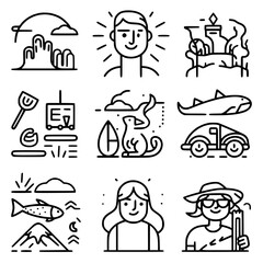 Rain icon, storm icon, weather icon, climate icon, business icon, communication icon, people icon, brainstorming icon, graph icon, direction icon, ideas icon, leadership icon, marketing icon, motivati