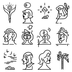 Rain icon, storm icon, weather icon, climate icon, business icon, communication icon, people icon, brainstorming icon, graph icon, direction icon, ideas icon, leadership icon, marketing icon, motivati