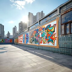 Dreamy night sky enhances the display of a triangle card in a zen garden.