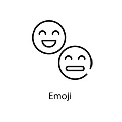 Fototapeta premium Emoji vector icon